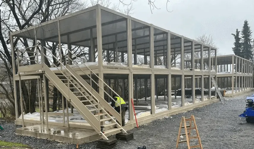 Prefabrik Evler Nas�l �retiliyor?